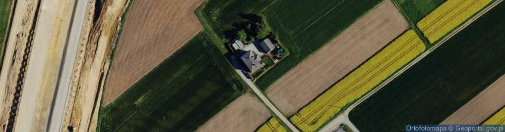 Zdjęcie satelitarne Myśliwska ul.