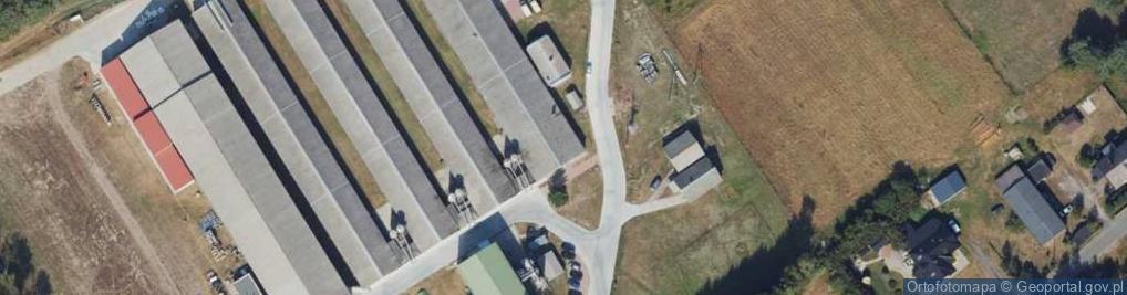 Zdjęcie satelitarne Myśliwska ul.