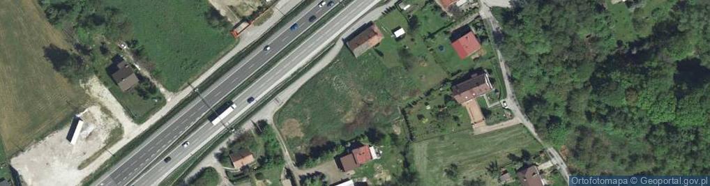 Zdjęcie satelitarne Myślenicka ul.