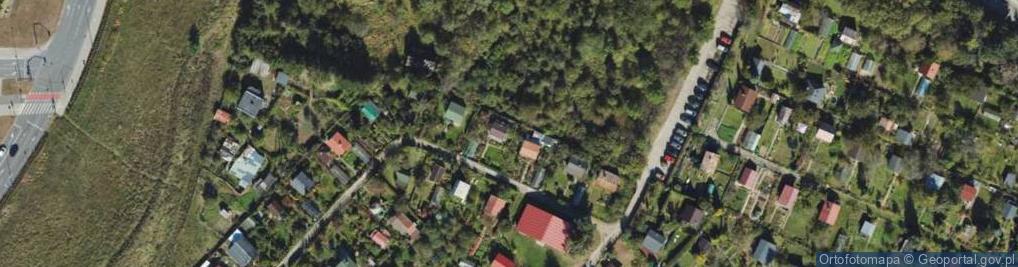 Zdjęcie satelitarne Myśliwska ul.