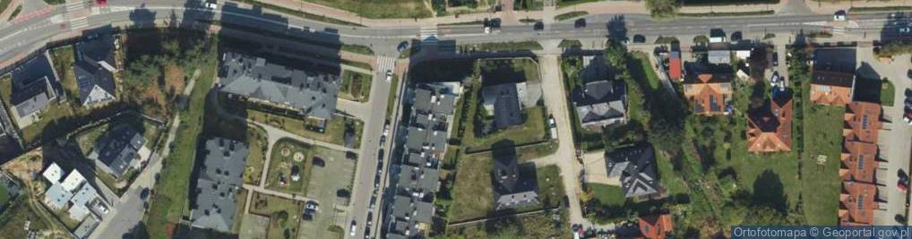 Zdjęcie satelitarne Myśliwska ul.