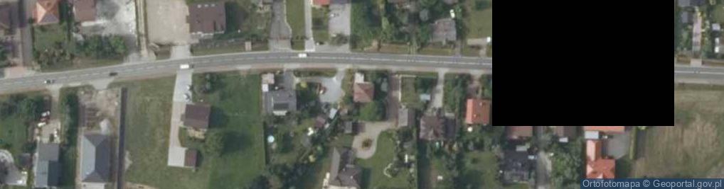 Zdjęcie satelitarne Myślenicka ul.