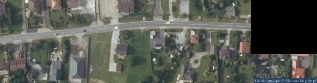 Zdjęcie satelitarne Myślenicka ul.