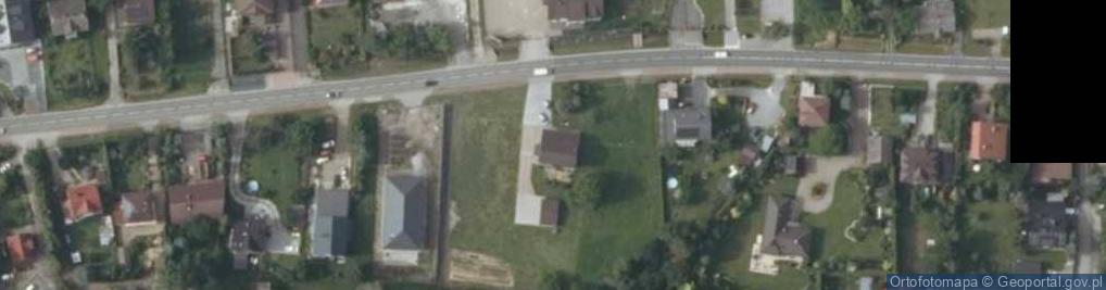 Zdjęcie satelitarne Myślenicka ul.