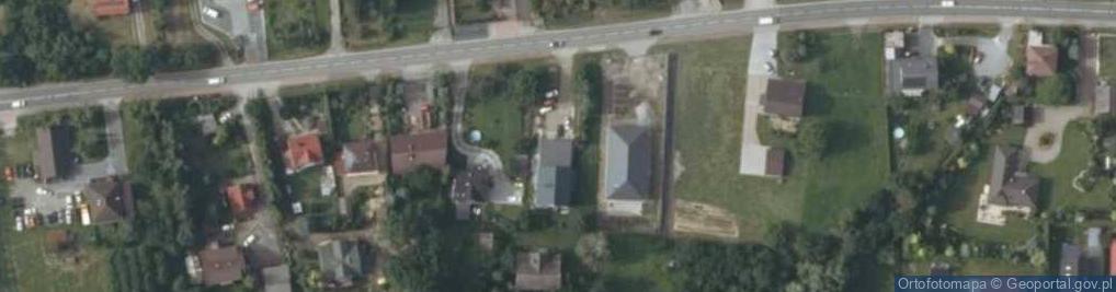 Zdjęcie satelitarne Myślenicka ul.