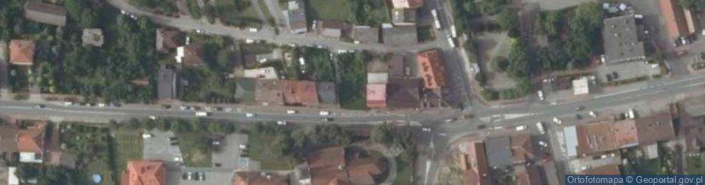 Zdjęcie satelitarne Myślenicka ul.