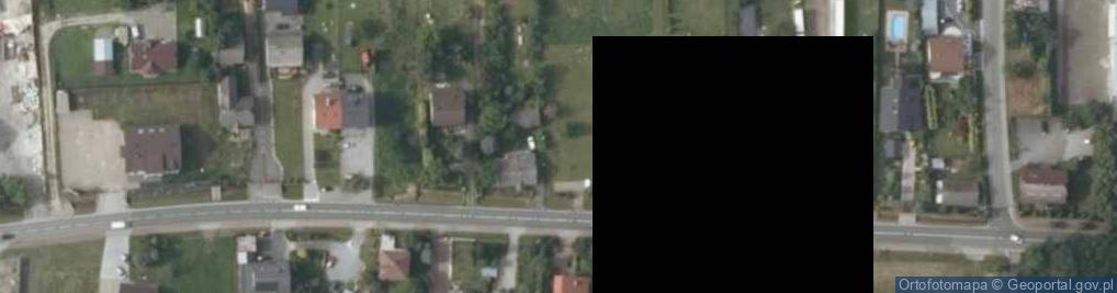 Zdjęcie satelitarne Myślenicka ul.