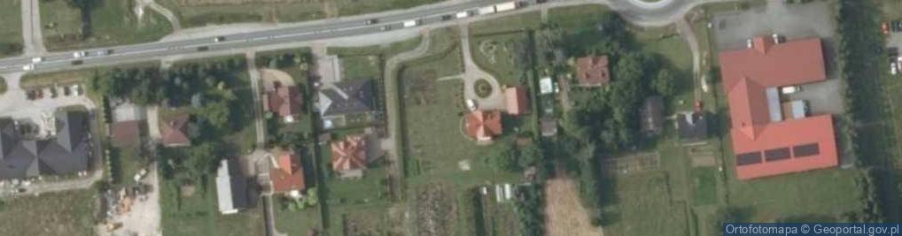 Zdjęcie satelitarne Myślenicka ul.