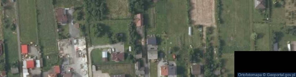 Zdjęcie satelitarne Myślenicka ul.