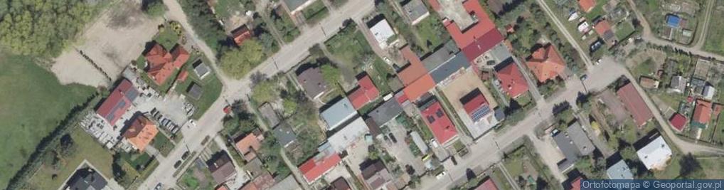 Zdjęcie satelitarne Myśliwska ul.