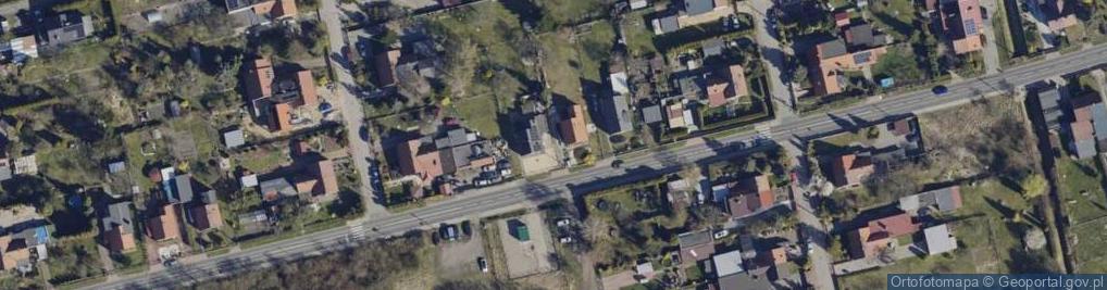 Zdjęcie satelitarne Myśliwska ul.