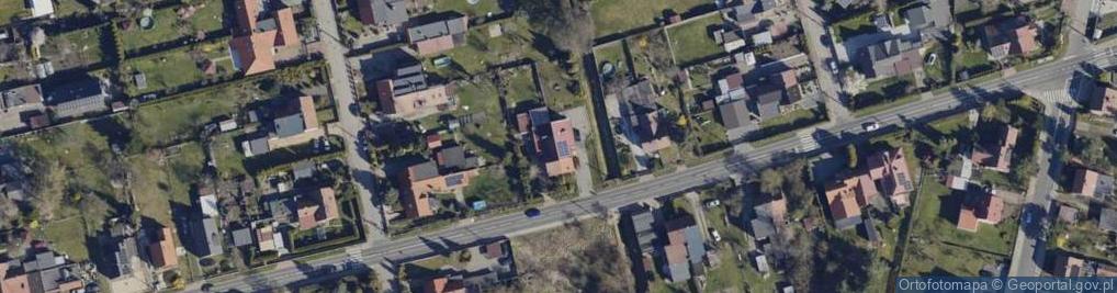 Zdjęcie satelitarne Myśliwska ul.