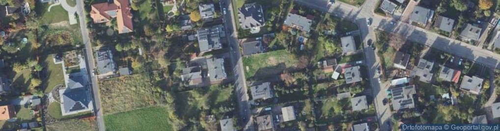 Zdjęcie satelitarne Myśliwiecka ul.