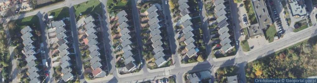 Zdjęcie satelitarne Myśliwiecka ul.