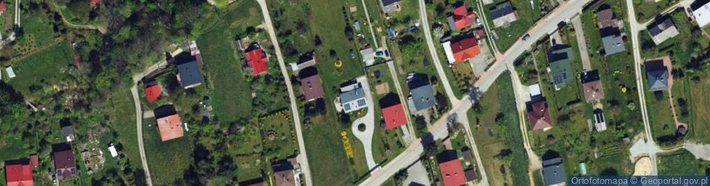 Zdjęcie satelitarne Myśliwska ul.