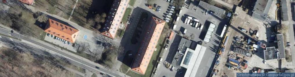Zdjęcie satelitarne Myśliborska ul.