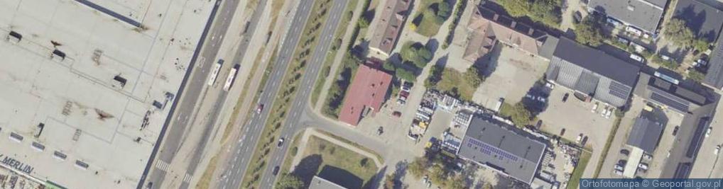Zdjęcie satelitarne Myśliborska ul.