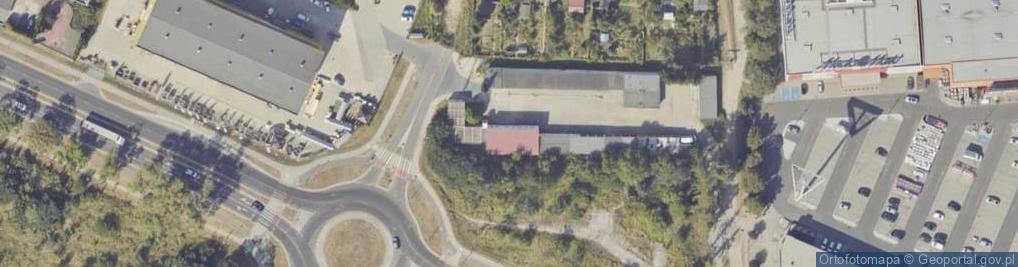 Zdjęcie satelitarne Myśliborska ul.
