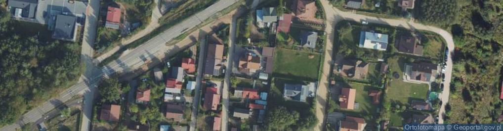 Zdjęcie satelitarne Myśliwska ul.
