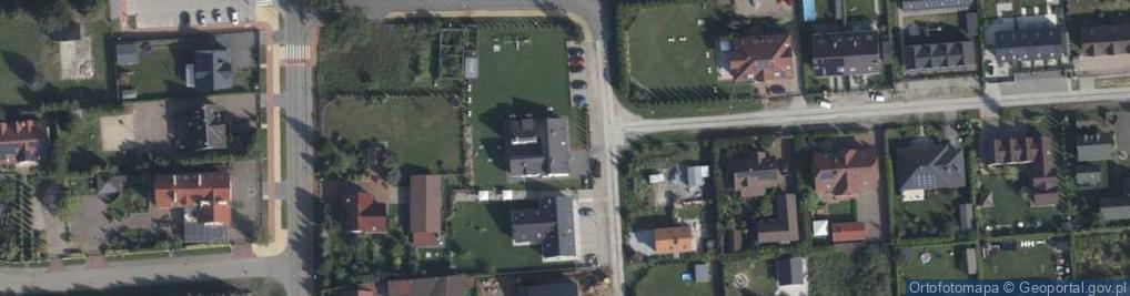 Zdjęcie satelitarne Myśliwska ul.