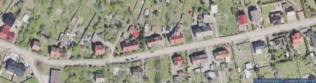 Zdjęcie satelitarne Mylna ul.