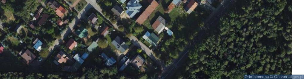 Zdjęcie satelitarne Myśliwska ul.