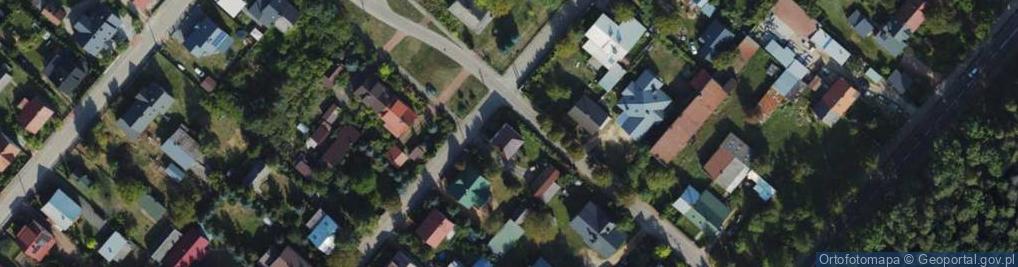Zdjęcie satelitarne Myśliwska ul.