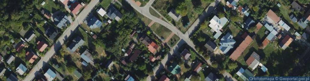 Zdjęcie satelitarne Myśliwska ul.