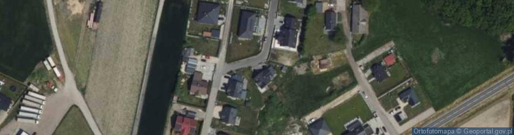 Zdjęcie satelitarne Myśliwska ul.