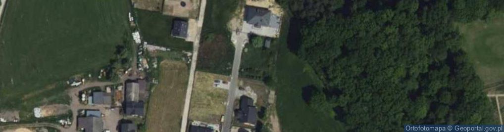 Zdjęcie satelitarne Myśliwska ul.