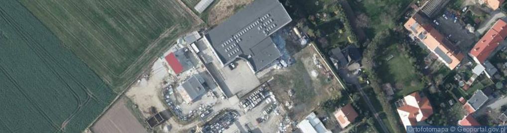 Zdjęcie satelitarne Myśliborska ul.