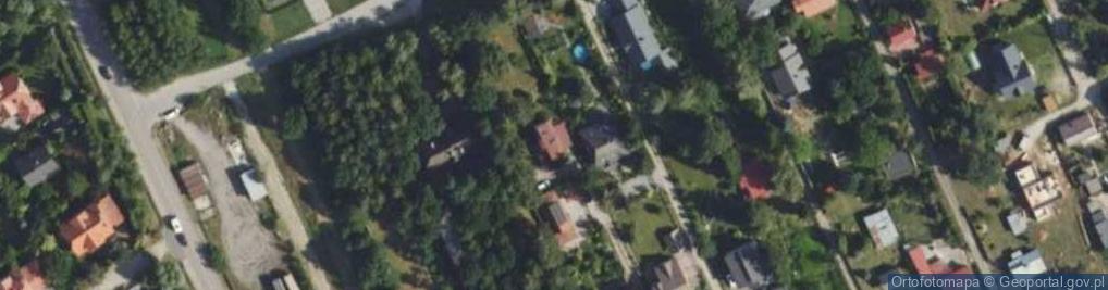 Zdjęcie satelitarne Myśliwska ul.