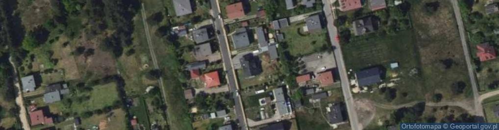 Zdjęcie satelitarne Myśliwska ul.