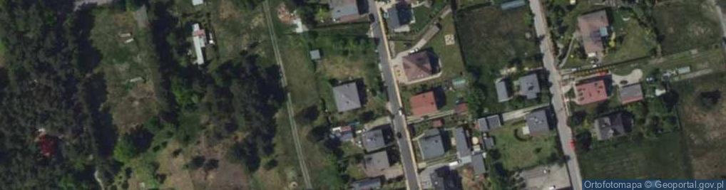 Zdjęcie satelitarne Myśliwska ul.