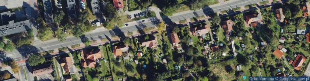 Zdjęcie satelitarne Mysłowicka ul.