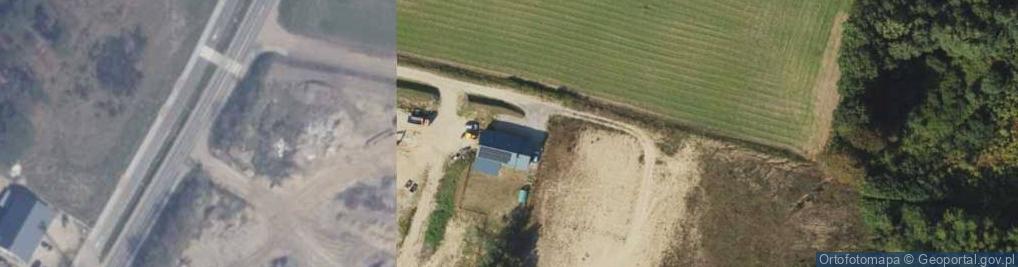 Zdjęcie satelitarne Myśliwska ul.