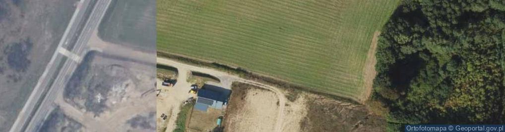 Zdjęcie satelitarne Myśliwska ul.