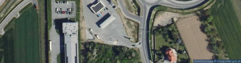 Zdjęcie satelitarne Mykanowska ul.