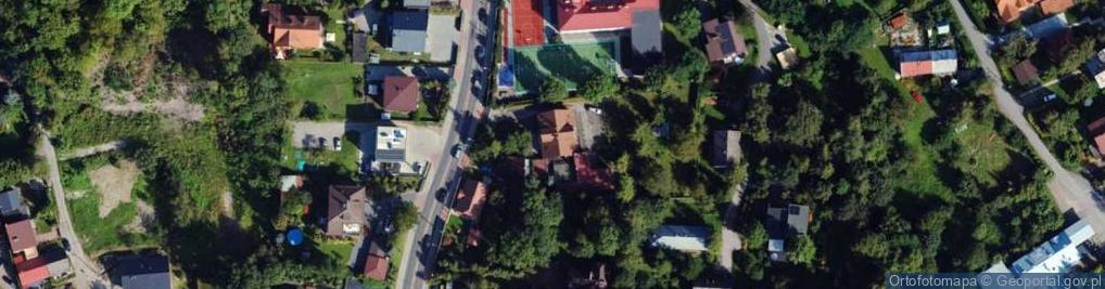 Zdjęcie satelitarne Myślenicka ul.