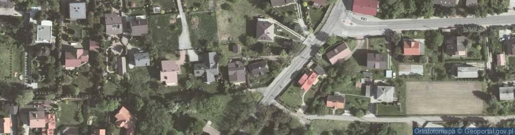 Zdjęcie satelitarne Myślenicka ul.