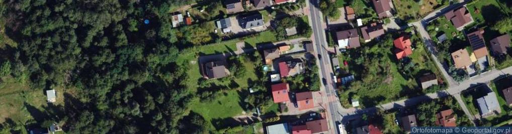 Zdjęcie satelitarne Myślenicka ul.