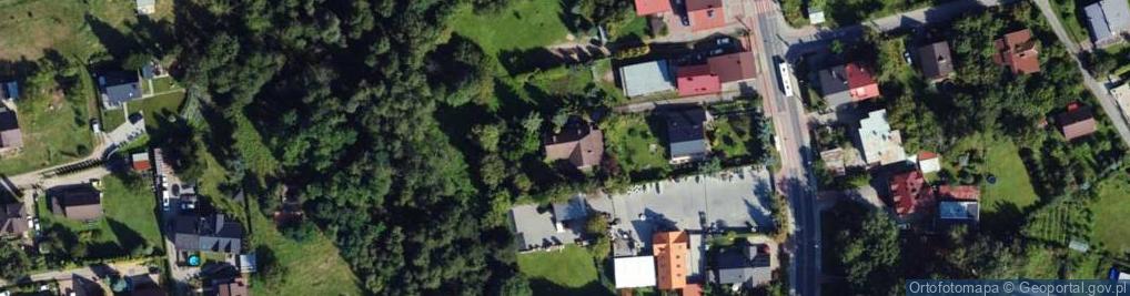 Zdjęcie satelitarne Myślenicka ul.