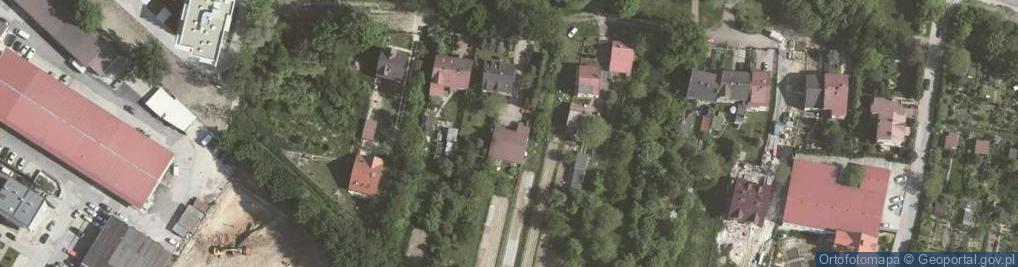 Zdjęcie satelitarne Myśliwska ul.