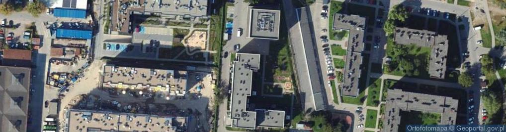 Zdjęcie satelitarne Myśliwska ul.