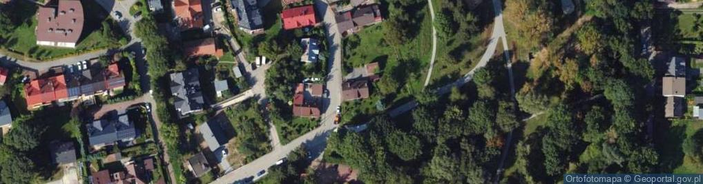 Zdjęcie satelitarne Myśliwska ul.