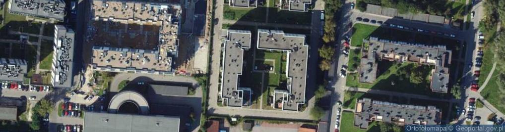 Zdjęcie satelitarne Myśliwska ul.