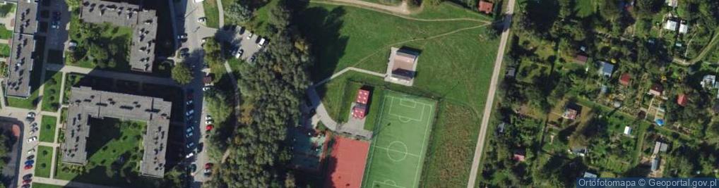 Zdjęcie satelitarne Myśliwska ul.
