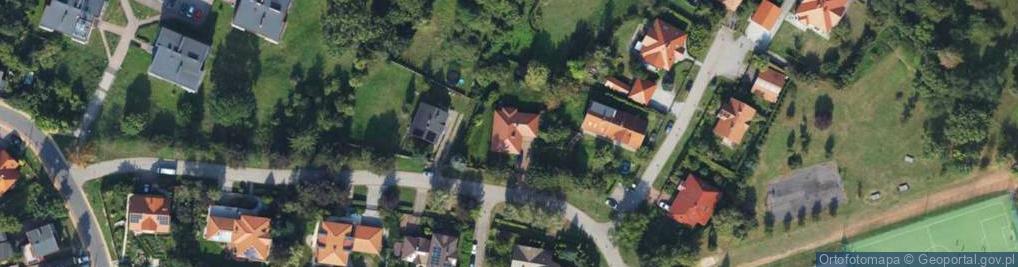 Zdjęcie satelitarne Mylna ul.