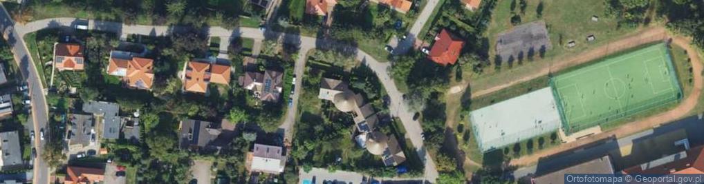 Zdjęcie satelitarne Mylna ul.