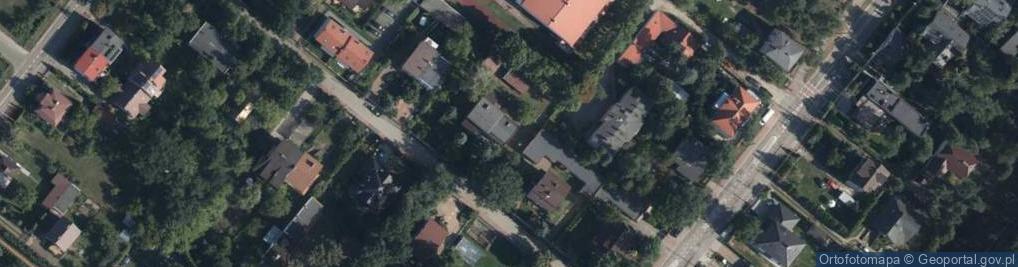 Zdjęcie satelitarne Myśliwska ul.